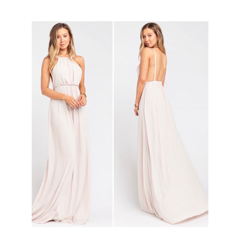 NWT Show Me Your Mumu Amanda Show Me the Ring Crisp Maxi Dress Size Extra Large